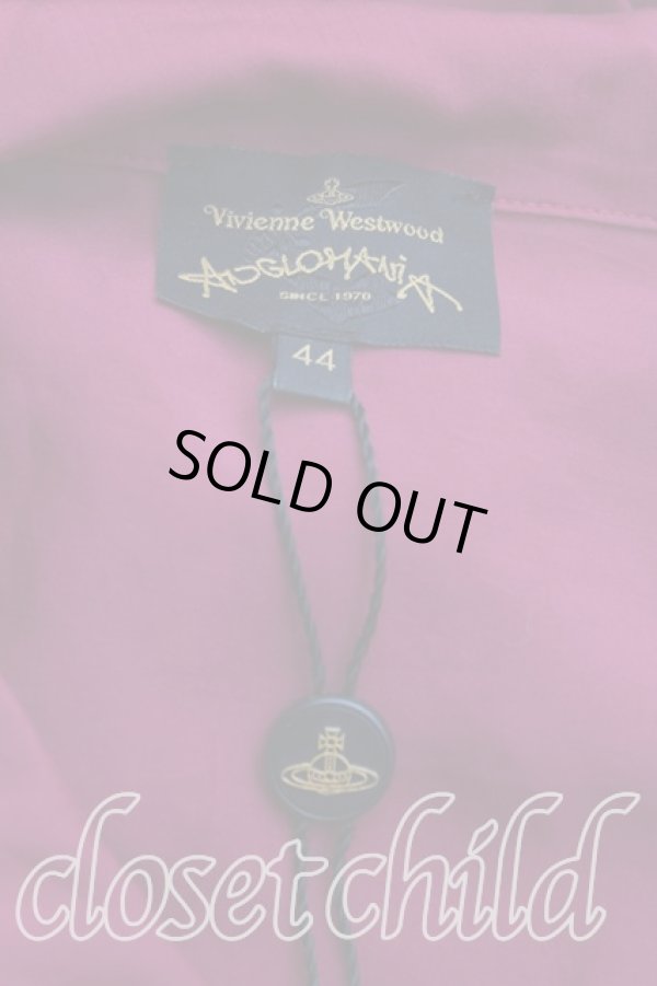 画像3: ANGLOMANIA 中古 / バルーンワンピース 44（13号） エンジ  H-25-07-13-024-op-OD-ZH (3)