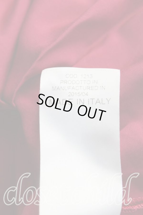 画像5: ANGLOMANIA 中古 / バルーンワンピース 44（13号） エンジ  H-25-07-13-024-op-OD-ZH (5)