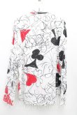 画像2: ヴィヴィアンウエストウッド 中古 / HOUSE OF CARDシャツ 48（L相当） 白  H-25-07-13-028-bl-IN-ZH (2)