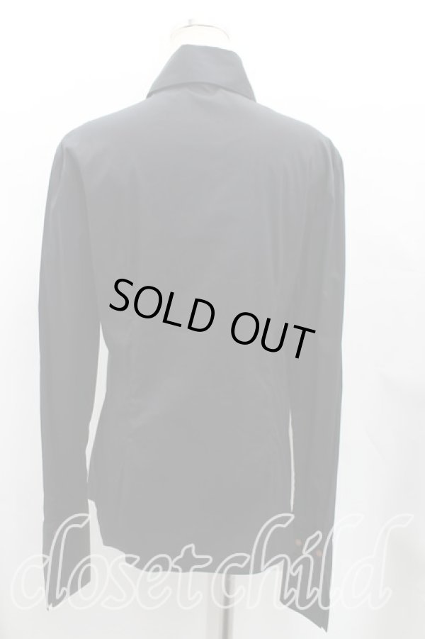 画像2: ヴィヴィアンウエストウッド 中古 / LOVEシャツ 44(13号) 黒  H-25-07-13-029-bl-IN-ZH (2)