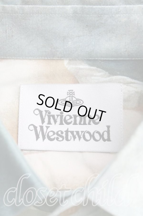 画像3: ヴィヴィアンウエストウッド 中古 / BOUCHER SLIM SHIRT 44(メンズS) マルチ  H-25-07-13-032-bl-IN-ZH (3)