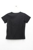 画像2: ヴィヴィアンウエストウッド 中古 / リボンオーブptTシャツ（KIDS用） 8（130〜140相当） 黒  H-25-07-13-037-ts-OD-ZH (2)