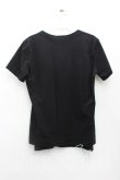 画像2: ヴィヴィアンウエストウッド 中古 / オーブ刺繍Tシャツ 02（9号相当） 黒  H-25-07-13-038-ts-OD-ZH (2)