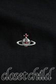 画像6: ヴィヴィアンウエストウッド 中古 / オーブ刺繍Tシャツ 02（9号相当） 黒  H-25-07-13-038-ts-OD-ZH (6)