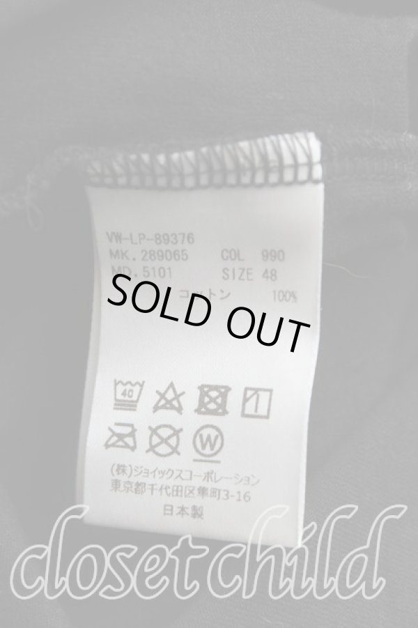 画像4: ヴィヴィアンウエストウッド MAN 中古 / ミニラTシャツ 48（L） 黒  H-25-07-13-041-ts-OD-ZH (4)