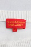 画像3: ヴィヴィアンウエストウッド 中古 / 単色オーブ刺繍半袖サマーニット 2（9号相当） 白  H-25-07-13-046-to-IN-ZH (3)