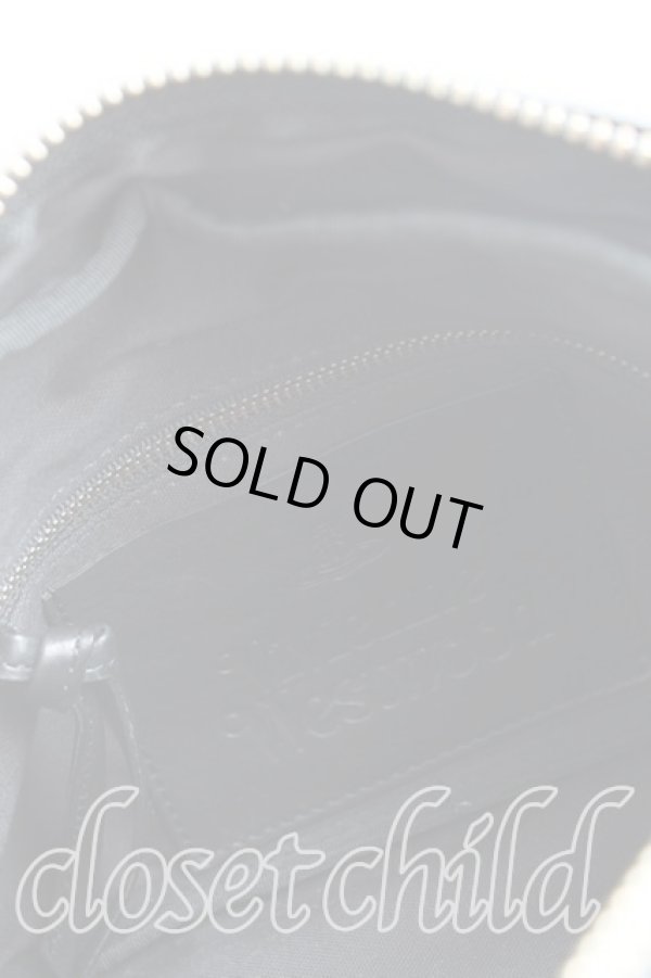 画像5: ヴィヴィアンウエストウッド 中古 / レオパードショルダーバッグ  黒  H-25-07-13-051-ba-IN-ZH (5)