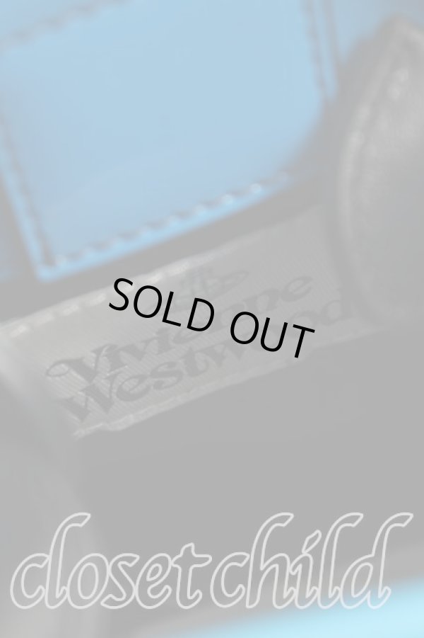 画像4: ヴィヴィアンウエストウッド 中古 / SLOANEミニショルダーバッグ  青  H-25-07-13-052-ba-OD-ZH (4)