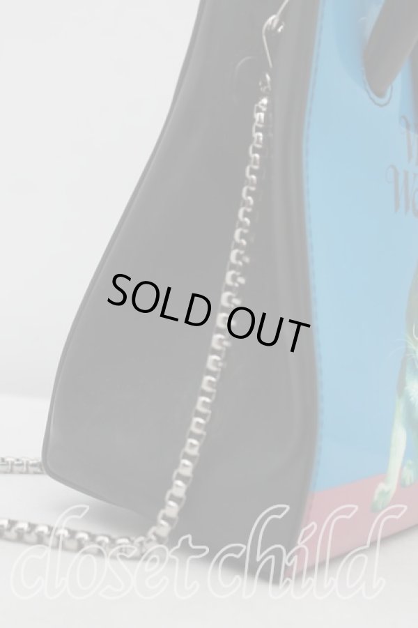 画像6: ヴィヴィアンウエストウッド 中古 / SLOANEミニショルダーバッグ  青  H-25-07-13-052-ba-OD-ZH (6)