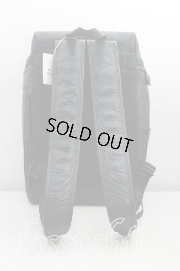 画像2: ヴィヴィアンウエストウッド 中古 / フロウリュック  黒  H-25-07-13-055-ba-OD-ZH (2)