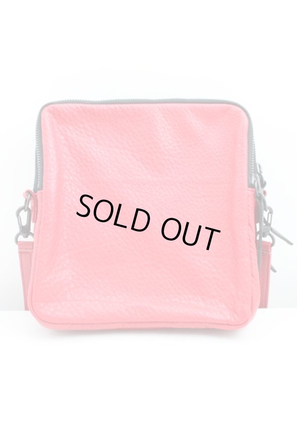 画像2: ANGLOMANIA 中古 / レザーショルダーバッグ  赤  H-25-07-13-057-ba-OD-ZH (2)