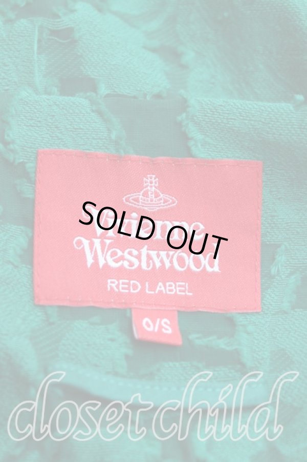 画像5: ヴィヴィアンウエストウッド 中古 / ジャガードワンピース O/S 緑  H-25-07-13-006-op-OD-ZH (5)