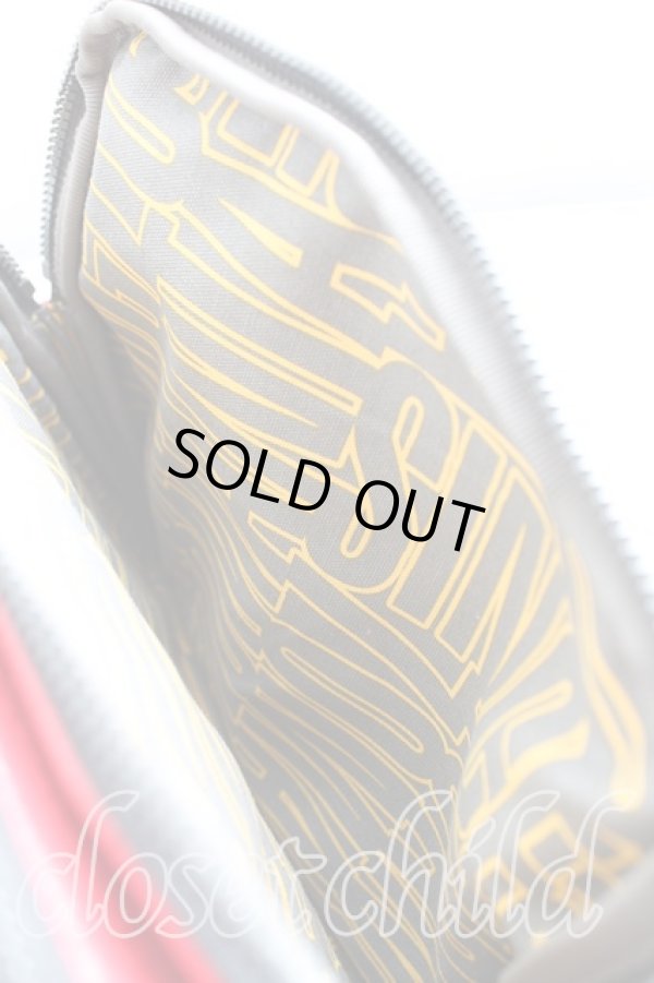 画像4: ANGLOMANIA 中古 / レザーショルダーバッグ  赤  H-25-07-13-057-ba-OD-ZH (4)