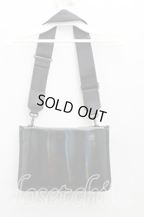 画像3: ヴィヴィアンウエストウッド 中古 / ホログラムショルダーバッグ  黒  H-25-07-13-058-ba-OD-ZH (3)