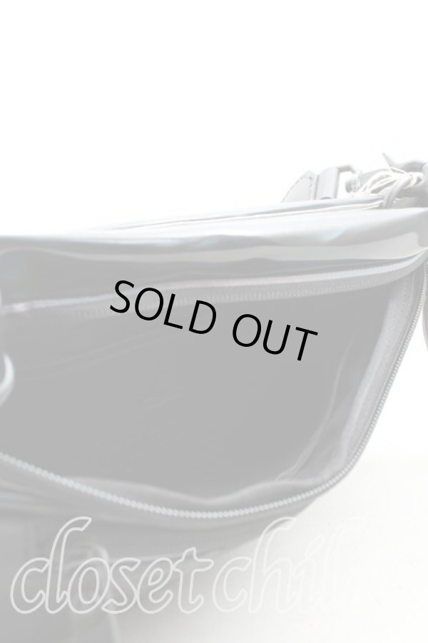 画像4: ヴィヴィアンウエストウッド 中古 / ホログラムショルダーバッグ  黒  H-25-07-13-058-ba-OD-ZH (4)