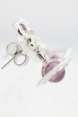 画像3: ヴィヴィアンウエストウッド 中古 / OCTAVIE EARRINGS  シルバー×ピンク  H-25-07-13-060-er-IN-ZH (3)