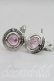 画像4: ヴィヴィアンウエストウッド 中古 / OCTAVIE EARRINGS  シルバー×ピンク  H-25-07-13-060-er-IN-ZH (4)