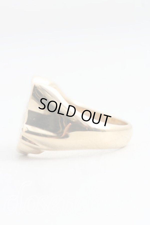 画像2: ヴィヴィアンウエストウッド 中古 / KATシールリング XS(10号） ゴールド  H-25-07-13-067-rg-OD-ZH (2)