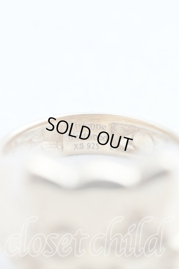 画像5: ヴィヴィアンウエストウッド 中古 / KATシールリング XS(10号） ゴールド  H-25-07-13-067-rg-OD-ZH (5)