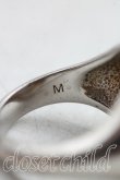 画像6: ヴィヴィアンウエストウッド 中古 / 【復刻】エナメルボタンリング M(14号相当) シルバー×黒  H-25-07-13-068-rg-IN-ZH (6)