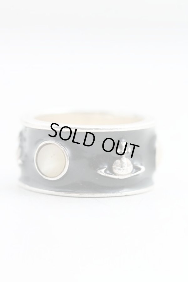 画像3: ヴィヴィアンウエストウッド 中古 / キングリング L(16号) 黒  H-25-07-13-069-rg-IN-ZH (3)