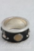 画像5: ヴィヴィアンウエストウッド 中古 / キングリング L(16号相当) 黒  H-25-07-13-069-rg-IN-ZH (5)