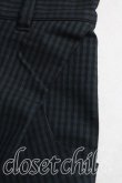 画像6: ANGLOMANIA 中古 / ギンガムチェックパンツ 38（M相当） 紺  H-25-07-13-008-pa-IN-ZH (6)