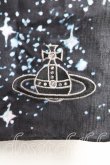 画像2: ヴィヴィアンウエストウッド 中古 / ミルキーウェイ大判ハンカチ  黒  H-25-07-13-096-gd-OD-ZH (2)