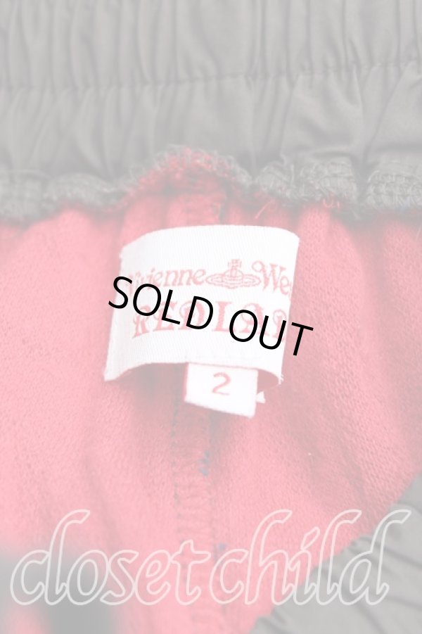 画像3: ヴィヴィアンウエストウッド 中古 / ヴァレンタインハートスウェット 2（9号） 赤ｘ紺  H-25-07-13-013-pa-OD-ZH (3)