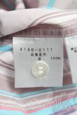 画像4: ヴィヴィアンウエストウッド MAN 中古 / タータンチェック半袖シャツ 44（メンズS相当） ピンク  H-25-07-20-025-bl-OD-ZH (4)
