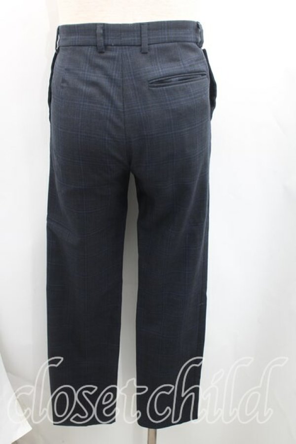 画像4: ヴィヴィアンウエストウッド MAN 中古 / タータンチェックウエストコートセットアップ 44(メンズS) 紺  H-25-07-20-027-su-IN-ZH (4)