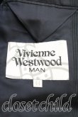 画像5: ヴィヴィアンウエストウッド MAN 中古 / ストライプシングルセットアップ 44(メンズS相当) 黒  H-25-07-20-028-su-IN-ZH (5)