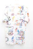 画像2: ヴィヴィアンウエストウッド MAN 中古 / Thank you Tシャツ 44(メンズS相当相当) 白  H-25-07-20-031-ts-IN-ZH (2)