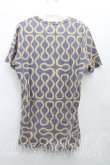 画像2: ヴィヴィアンウエストウッド 中古 / スクイグルTシャツ M 紺×黄色  H-25-07-20-035-ts-IN-ZH (2)