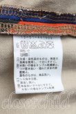 画像4: ANGLOMANIA 中古 / 短剣カモフラージュジャケット 40（L相当） 黒×青×オレンジ  H-25-07-20-004-jc-IN-ZH (4)
