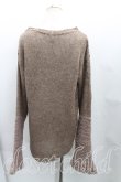 画像2: ヴィヴィアンウエストウッド 中古 / ダイヤニット S/M 茶  H-25-07-20-040-to-IN-ZH (2)