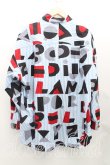 画像2: ヴィヴィアンウエストウッド 中古 / ストライプシャツ 00（ワンサイズ） 青  H-25-07-20-045-bl-OD-ZH (2)