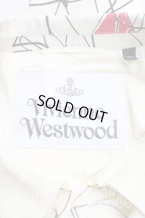 画像3: ヴィヴィアンウエストウッド 中古 / HOUSE OF CARDジャケット 46(メンズM) クリーム  H-25-07-20-005-jc-IN-ZH (3)