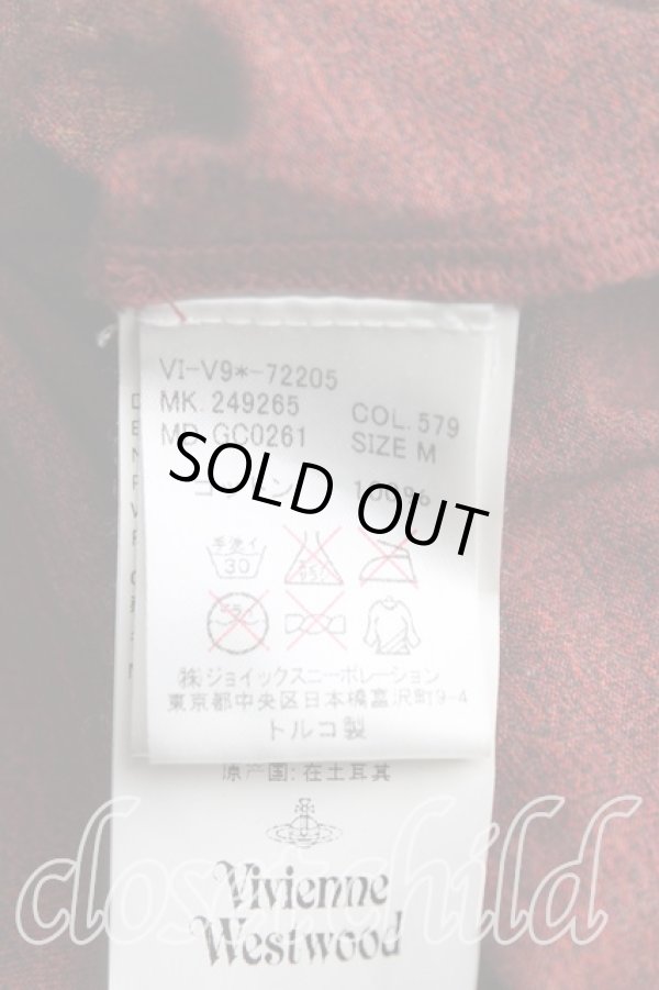 画像4: ヴィヴィアンウエストウッド MAN 中古 / エリザベスTシャツ M 茶  H-25-07-20-049-ts-OD-ZH (4)