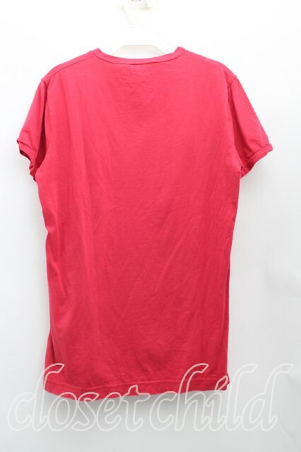 ヴィヴィアンウエストウッド 中古 / カラーオーブ刺繍Tシャツ M ピンク  H-25-07-20-054-ts-OD-ZH ヴィヴィアンウエストウッド 中古 / カラーオーブ刺繍Tシャツ M