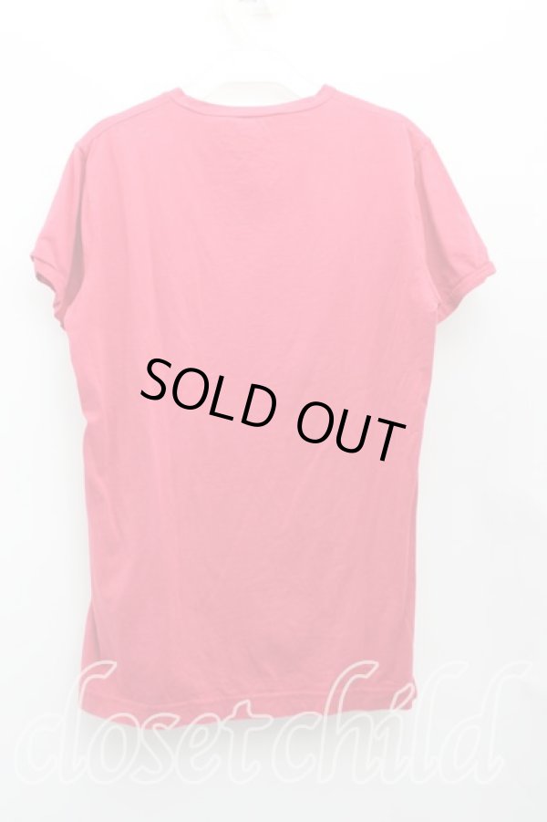 画像2: ヴィヴィアンウエストウッド 中古 / カラーオーブ刺繍Tシャツ M ピンク  H-25-07-20-054-ts-OD-ZH (2)