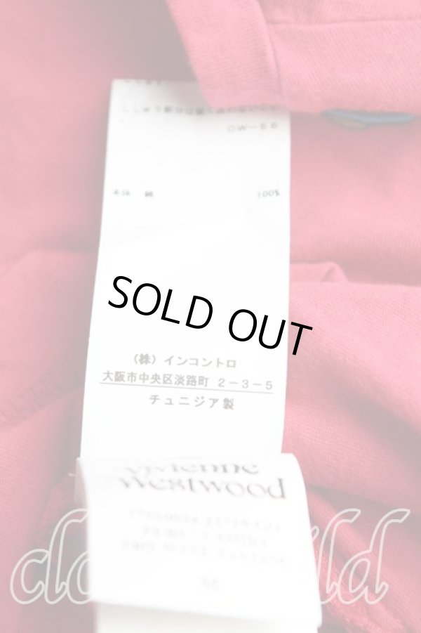 画像5: ヴィヴィアンウエストウッド 中古 / カラーオーブ刺繍Tシャツ M ピンク  H-25-07-20-054-ts-OD-ZH (5)