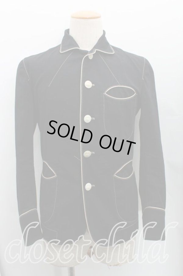 画像3: ヴィヴィアンウエストウッド MAN 中古 / シングルジャケット 44（メンズS） 黒  H-25-07-20-006-jc-OD-ZH (3)