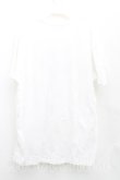 画像2: ヴィヴィアンウエストウッド 中古 / メルティオーブTシャツ S 白  H-25-07-20-056-ts-OD-ZH (2)