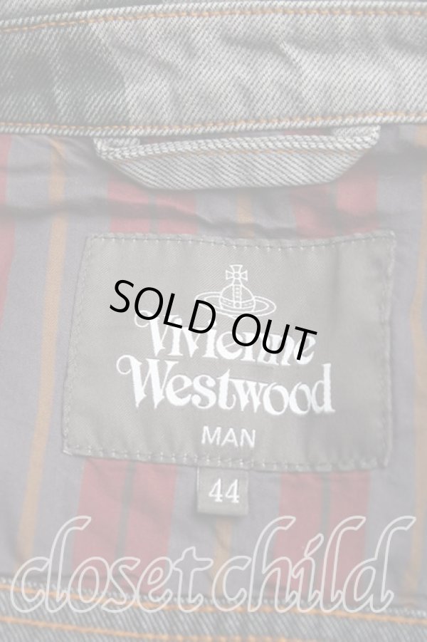 画像3: ヴィヴィアンウエストウッド MAN 中古 /OB TYPE 3ジャケット 44(メンズS) 灰  H-25-07-20-001-jc-IN-ZH (3)