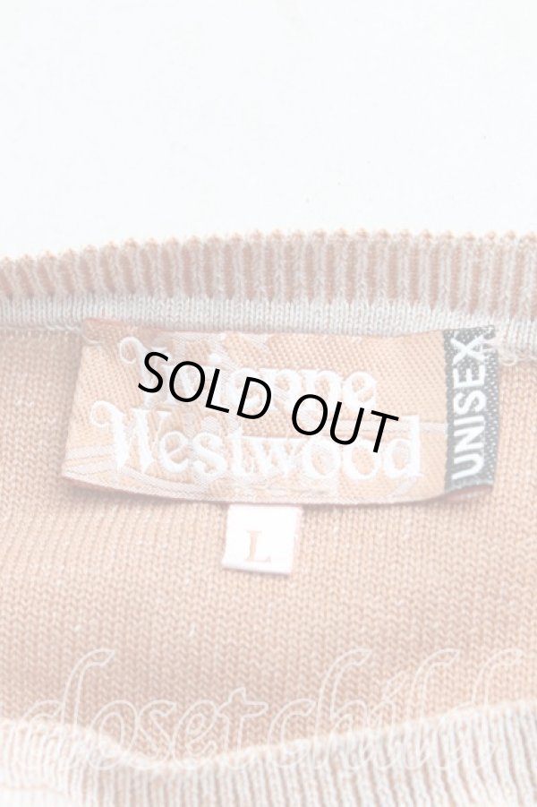 画像3: ヴィヴィアンウエストウッド 中古 / ダメージサマーニット L 茶  H-25-07-20-058-to-OD-ZH (3)