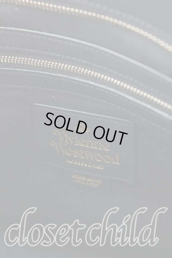 画像4: ヴィヴィアンウエストウッド 中古 / PERLA SHOPPER  黒  H-25-07-20-063-ba-IN-ZH (4)