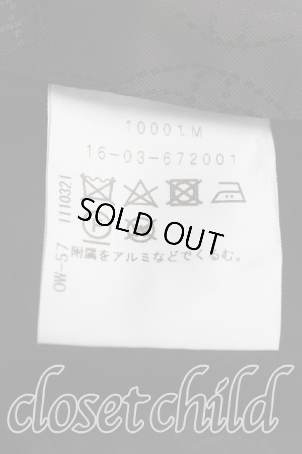 画像4: ヴィヴィアンウエストウッド 中古 / LOVE襟コート 2(9号) 黒  H-25-07-20-007-co-IN-ZH (4)