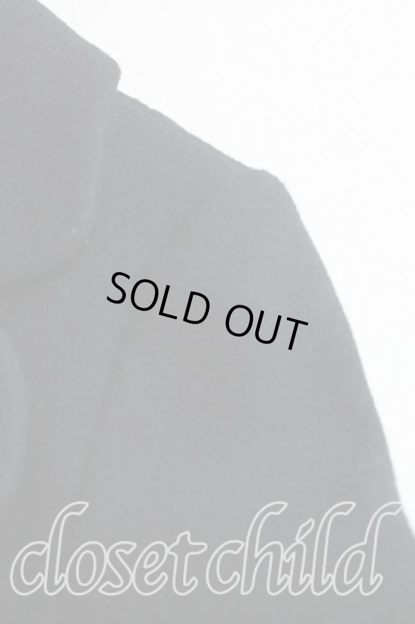 画像6: ヴィヴィアンウエストウッド 中古 / LOVE襟コート 2(9号) 黒  H-25-07-20-007-co-IN-ZH (6)