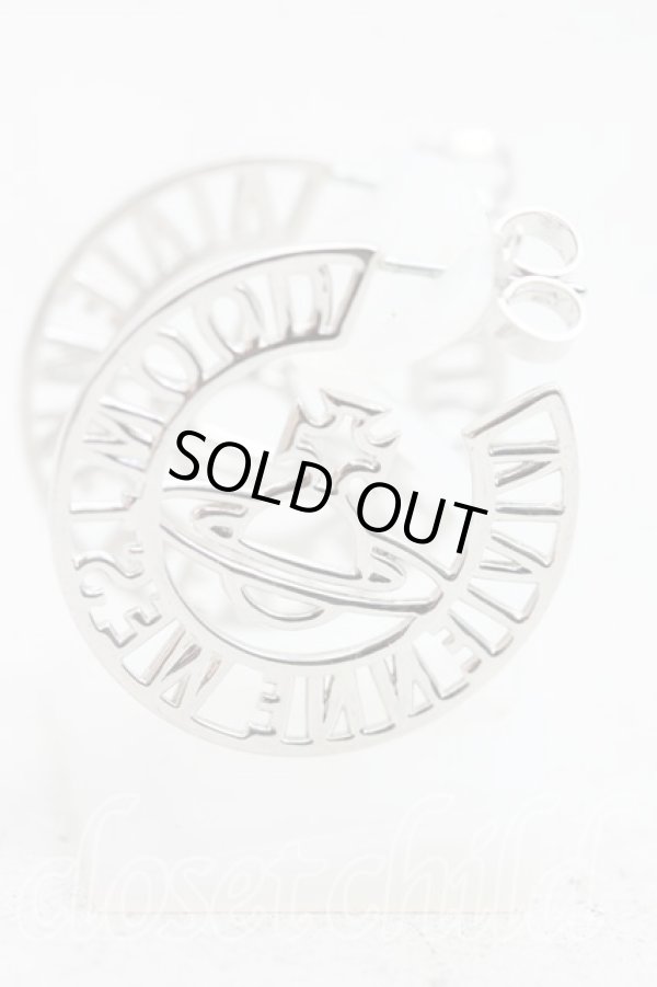 画像2: ヴィヴィアンウエストウッド 中古 / MIRANDAピアス  シルバー  H-25-07-20-080-er-OD-ZH (2)